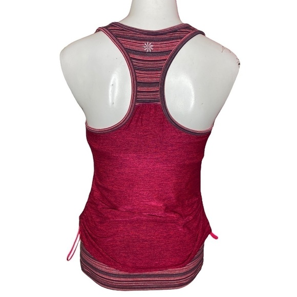 Athleta Royal Pigeon Tank Top Side Cinch XS (0,2) - Picture 2 of 9